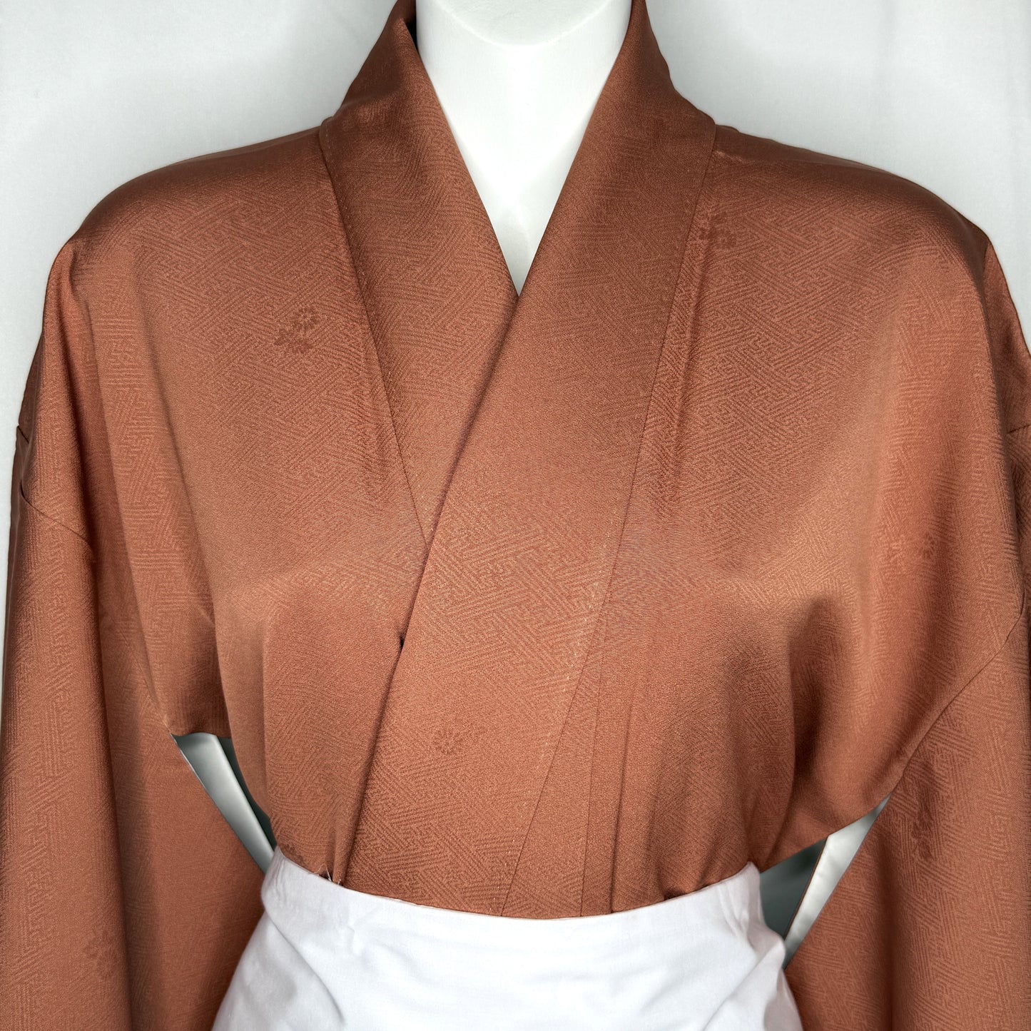 "Autumn Blooms" Vintage Iromuji Kimono