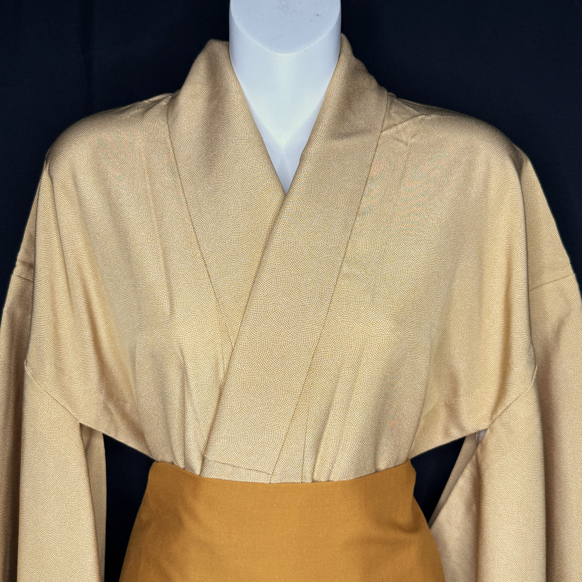 "Creme Brulee" Vintage Iromuji Kimono