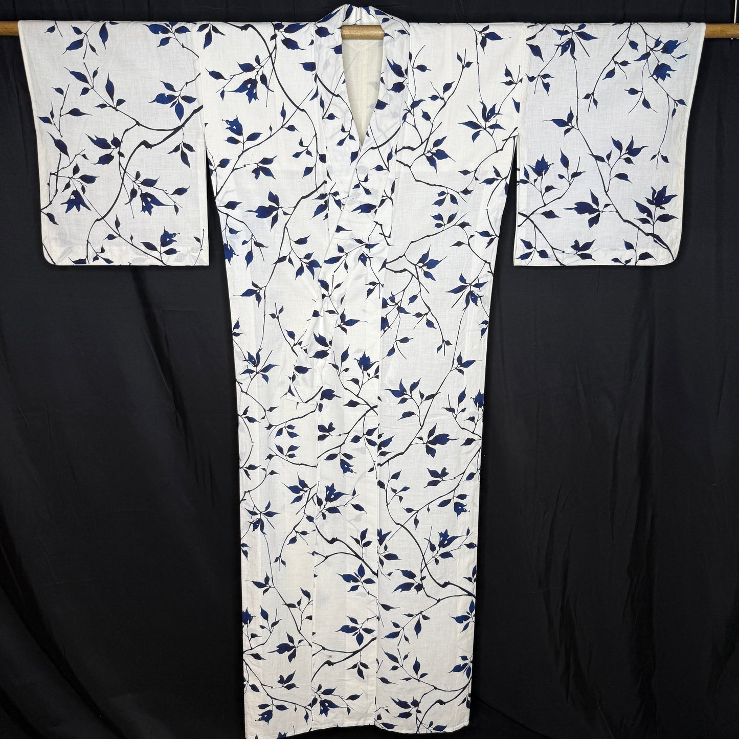"Evening Stroll" Vintage Japanese Yukata