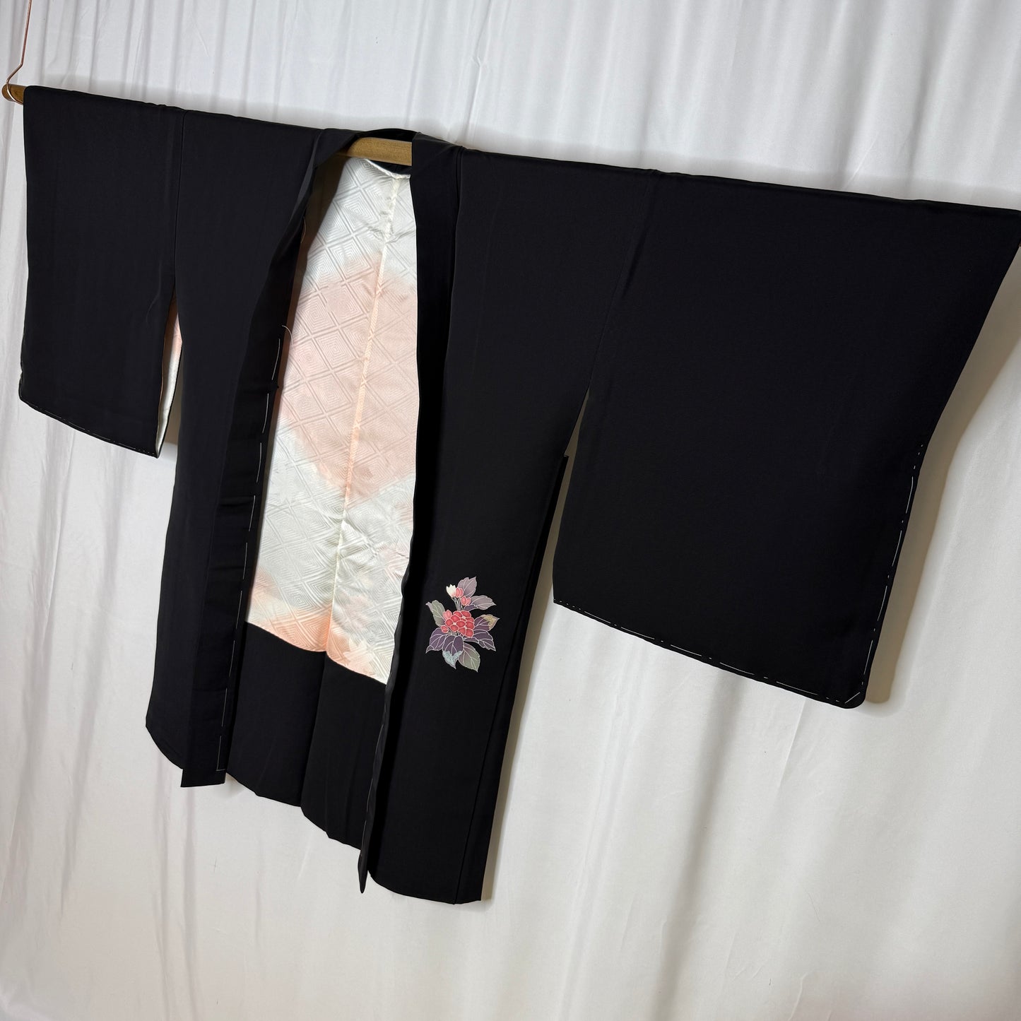 "Hydrangea Yuzen" Vintage Haori Jacket