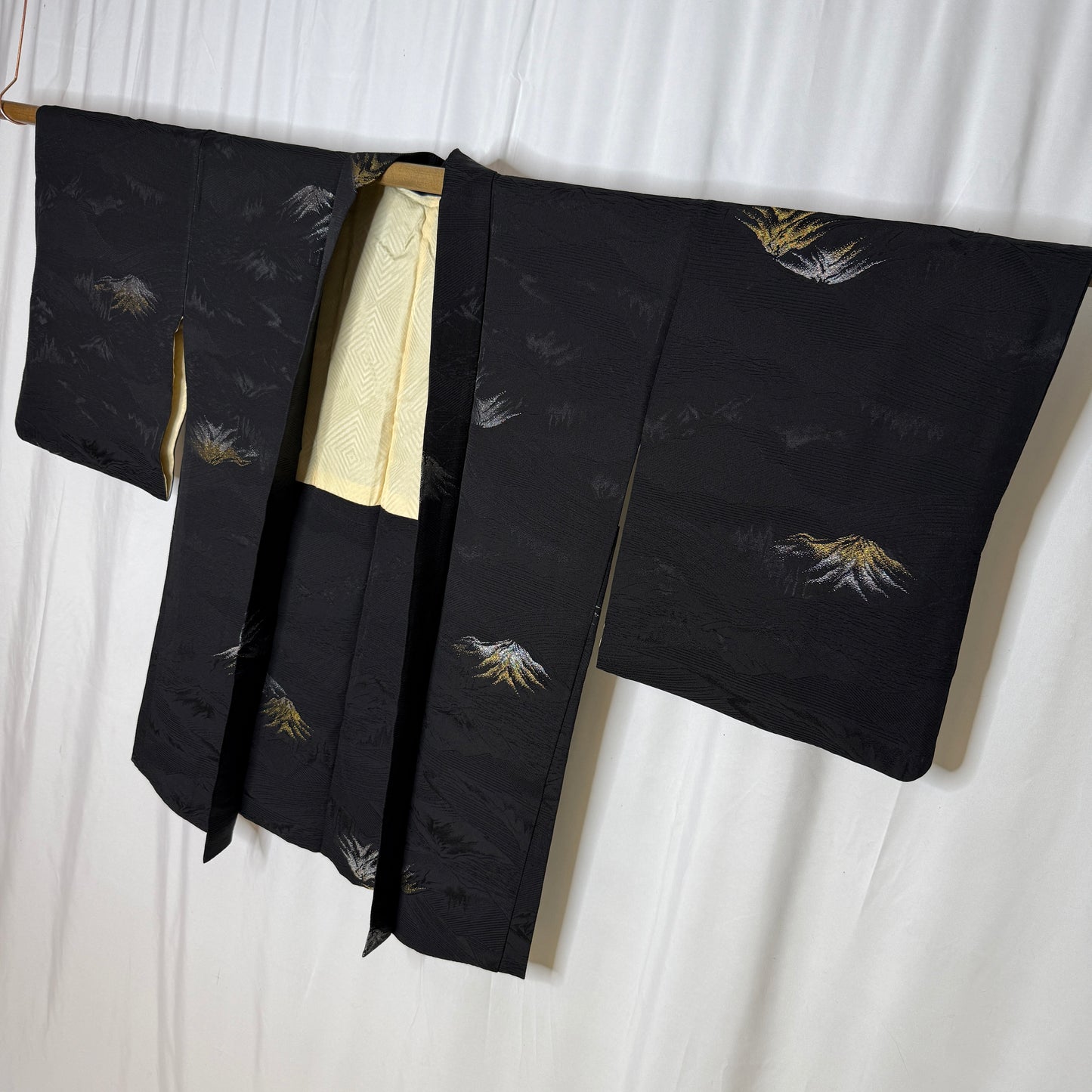 "Moonlit Peaks" Vintage Haori Jacket