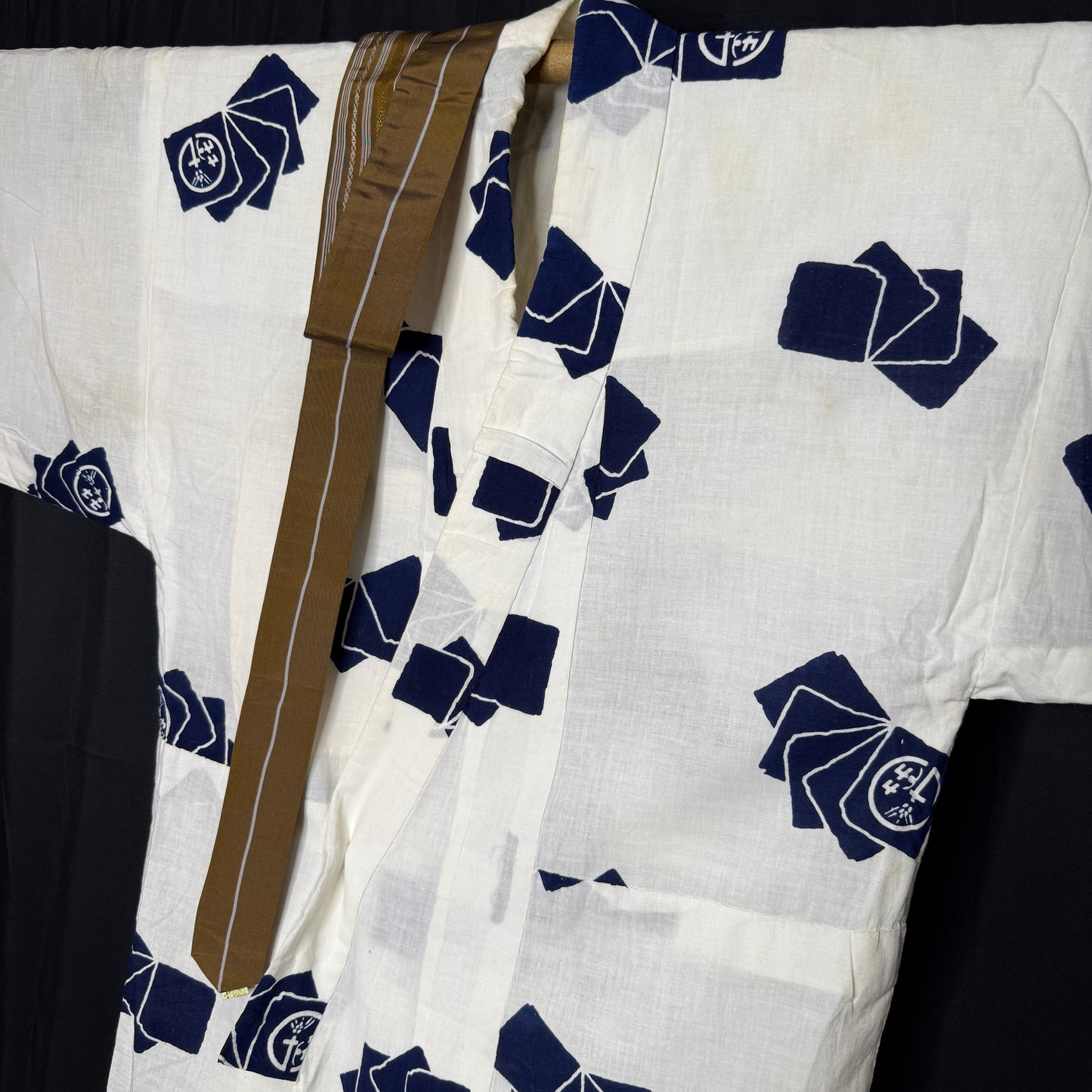 "Brewery Guild" Vintage Man's Yukata