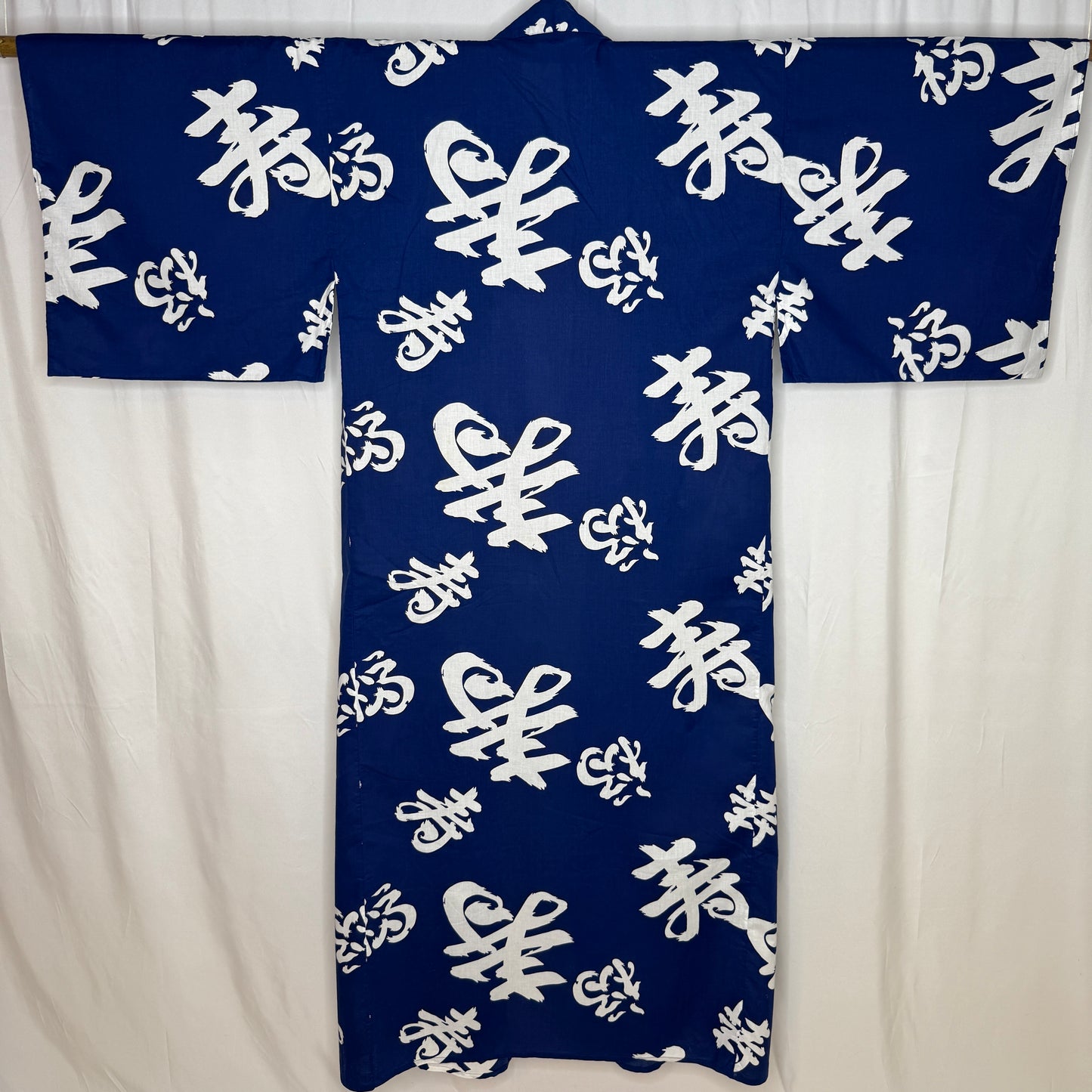 "Best Wishes" Vintage Japanese Yukata