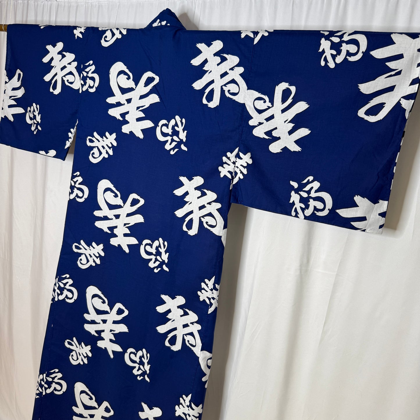 "Best Wishes" Vintage Japanese Yukata