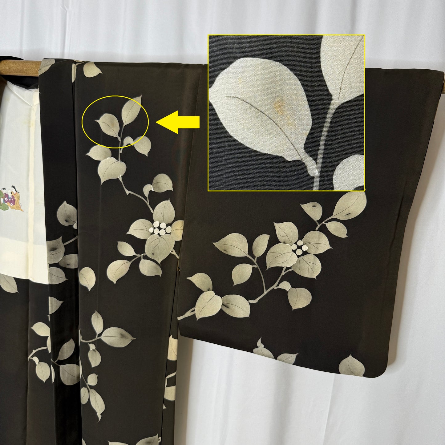 "Shaded Petals" Vintage Haori Jacket