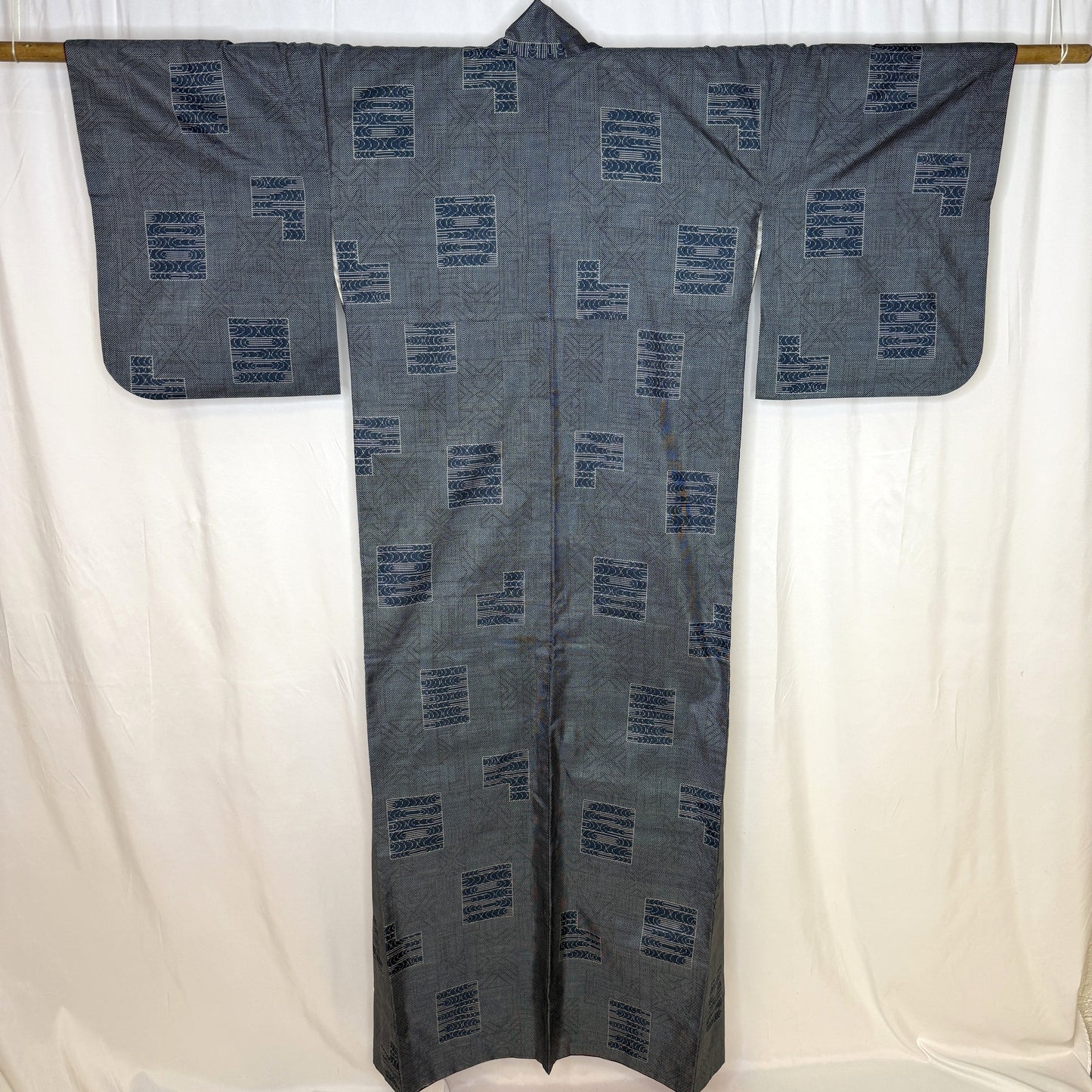 "Meisen Swirls" Kimono Obi Set