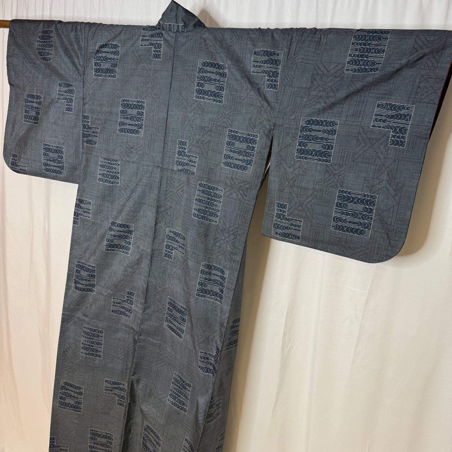 "Meisen Swirls" Kimono Obi Set