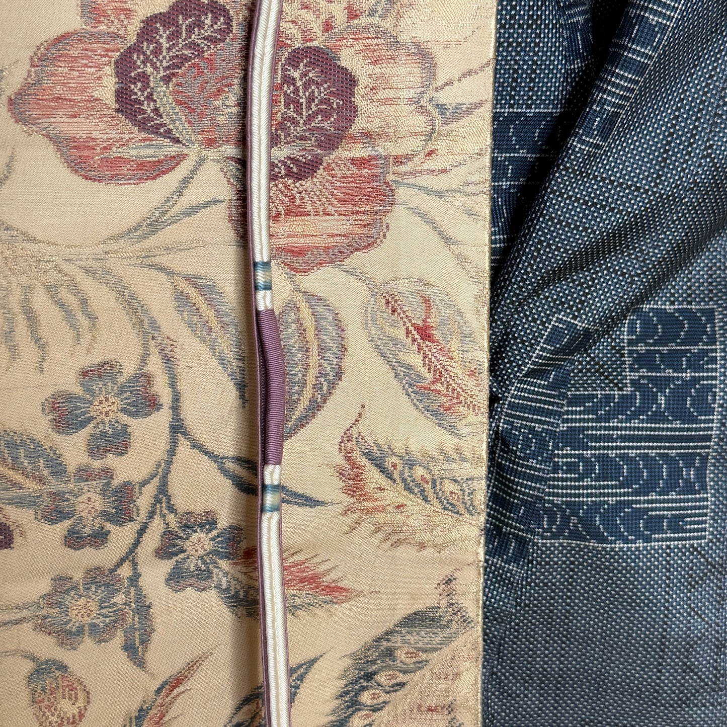 "Meisen Swirls" Kimono Obi Set