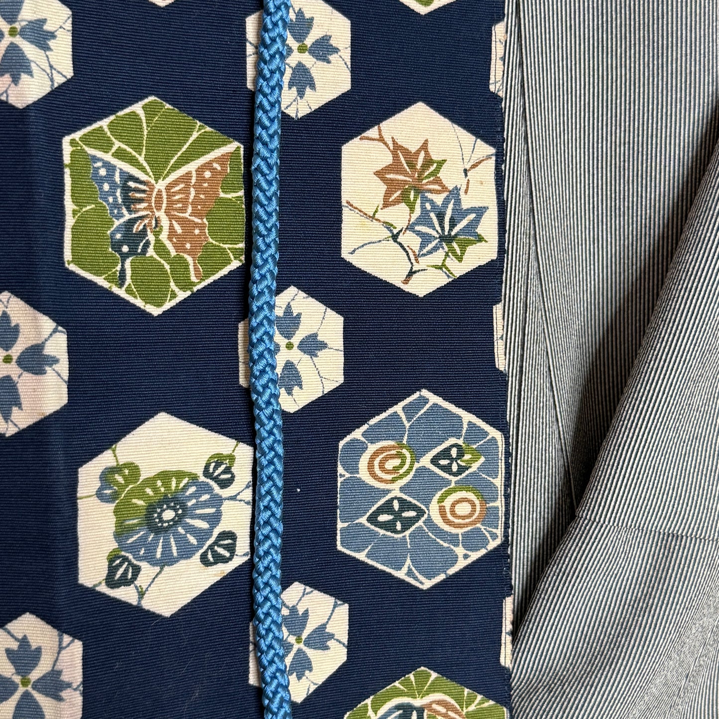 "Quiet Rain" Kimono Obi Set