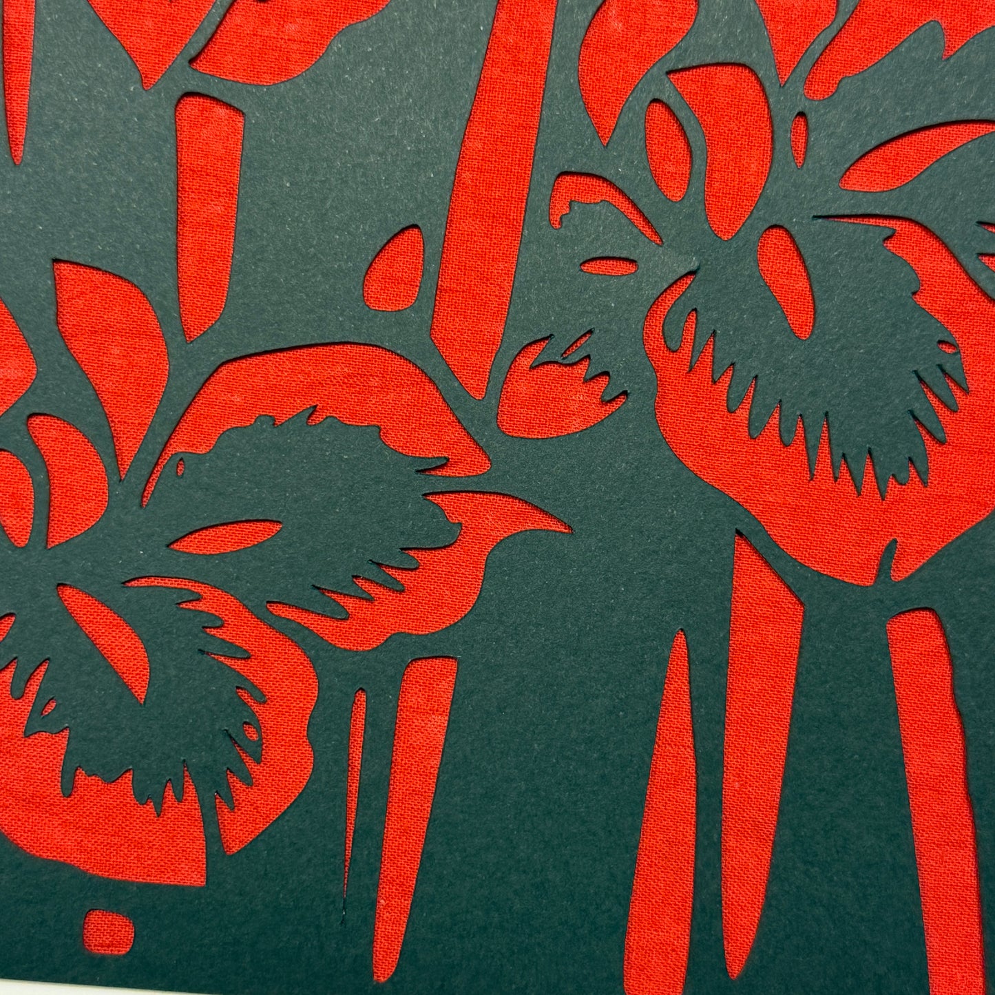 "Irises" Katagami Art