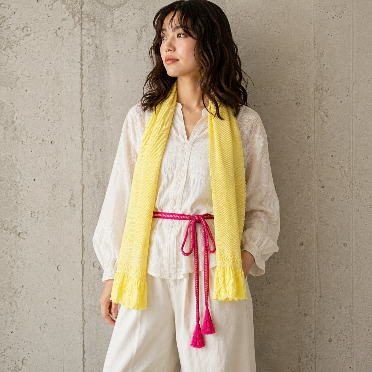 "Lemon Pop" Obiage Obijime Set