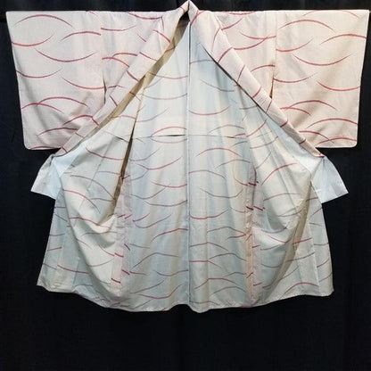 "Arching Grasses" Shortened Kimono - Kyoto Kimono