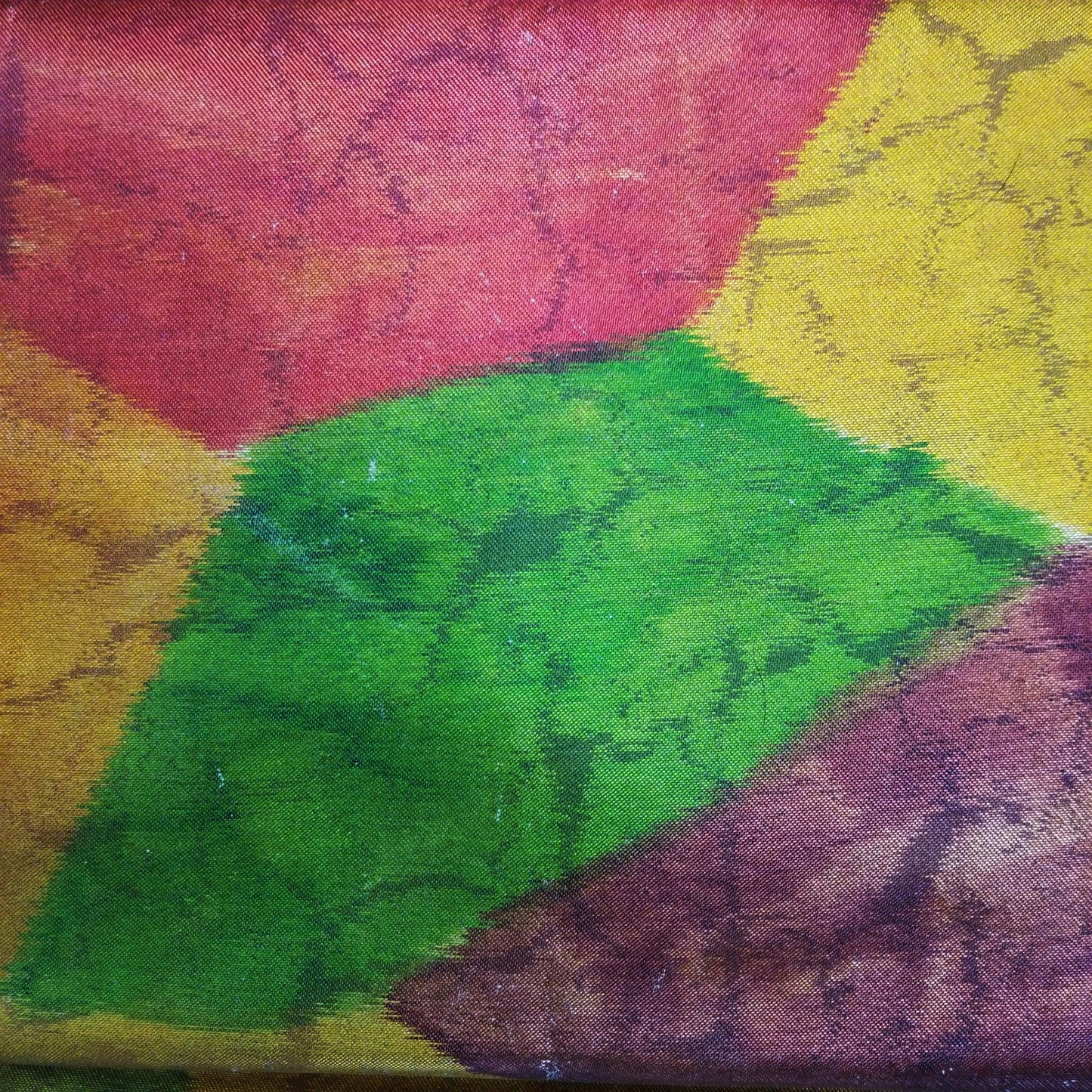 "Autumn Mosaic" Vintage Nagoya Obi - Kyoto Kimono