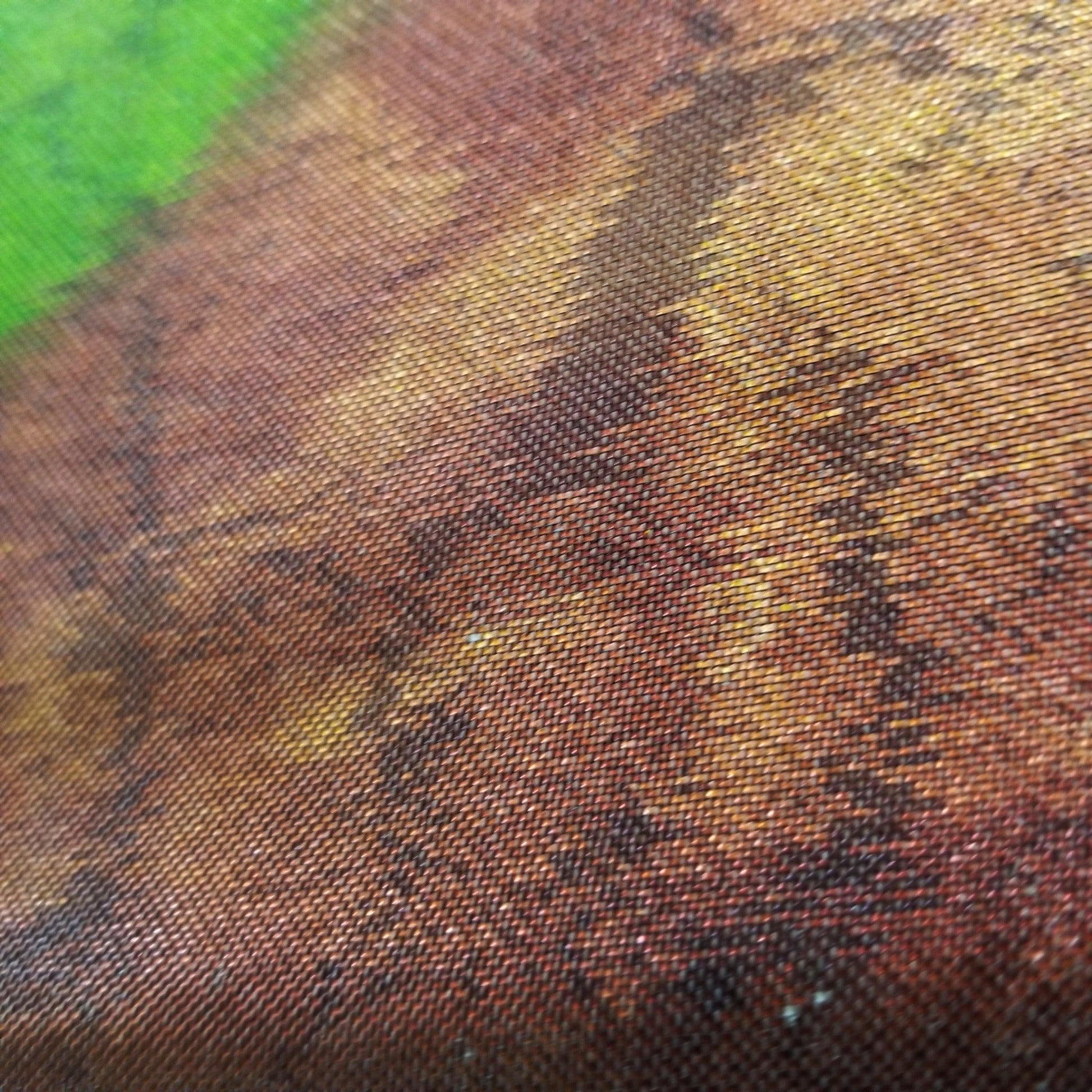 "Autumn Mosaic" Vintage Nagoya Obi - Kyoto Kimono