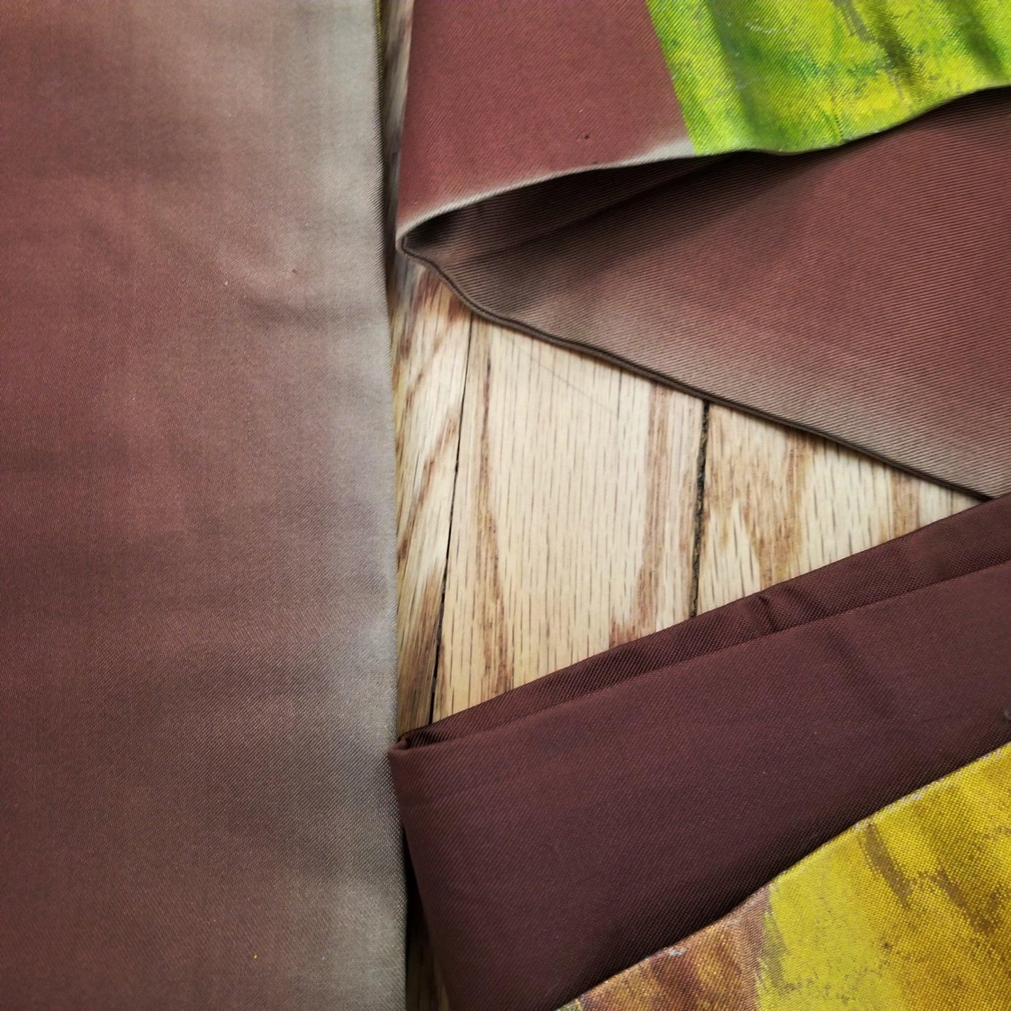 "Autumn Mosaic" Vintage Nagoya Obi - Kyoto Kimono