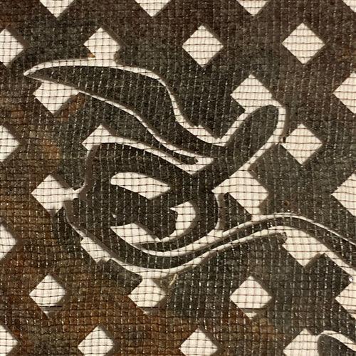 "Basketweave" Katagami Stencil - Kyoto Kimono