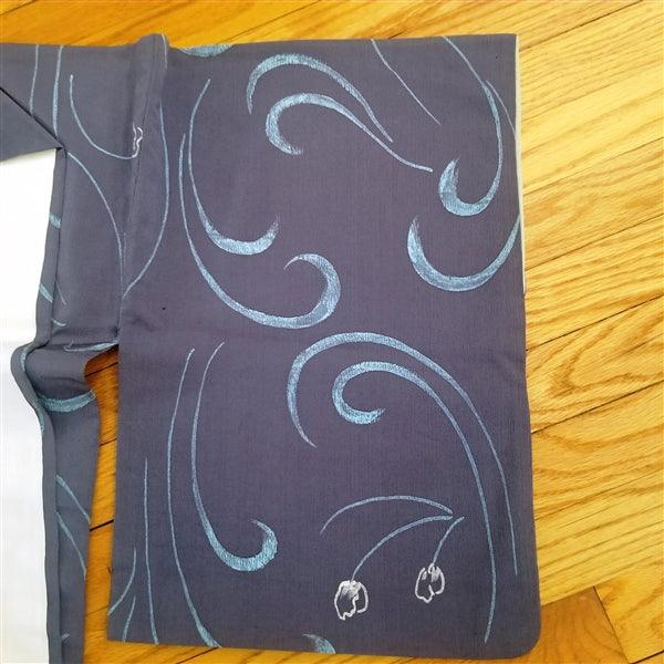 "Batik Swirls" Kimono Obi Set - Kyoto Kimono
