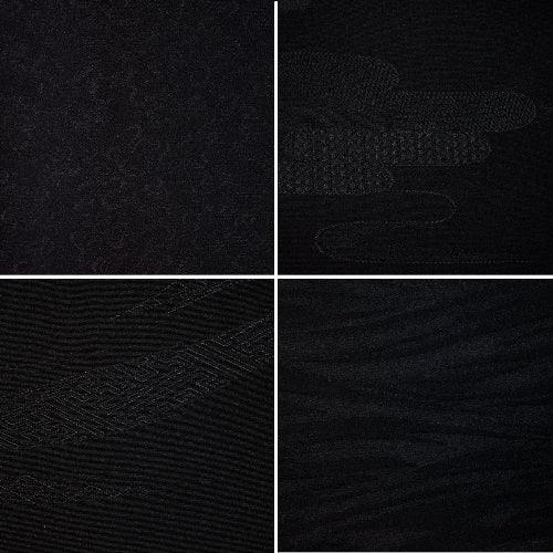 "Black Silk" Haori Jacket - Kyoto Kimono