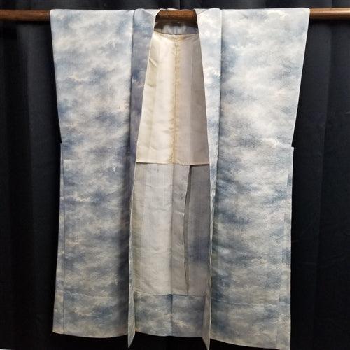 "Blue Skies" Japanique Tunic Vest - Kyoto Kimono