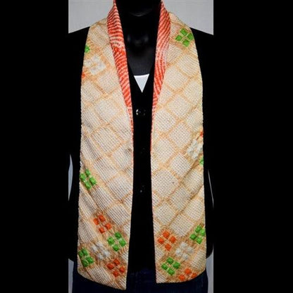 "Bright Shibori" - Japanique Scarf - Kyoto Kimono