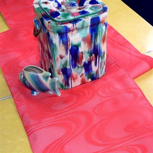 "Bright Swirl" Table Runner - Kyoto Kimono
