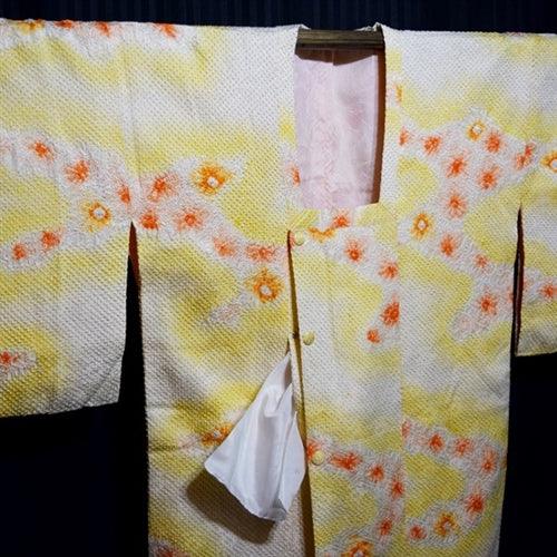"Buttercup" Woman's Michiyuki - Kyoto Kimono