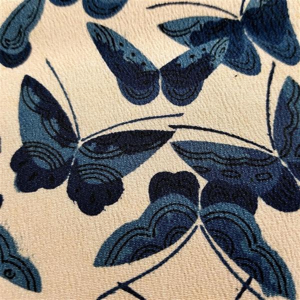 "Butterflies" Japanique Pocket Square - Kyoto Kimono