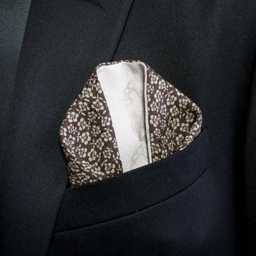 "Conservative" - Pocket Square - Kyoto Kimono