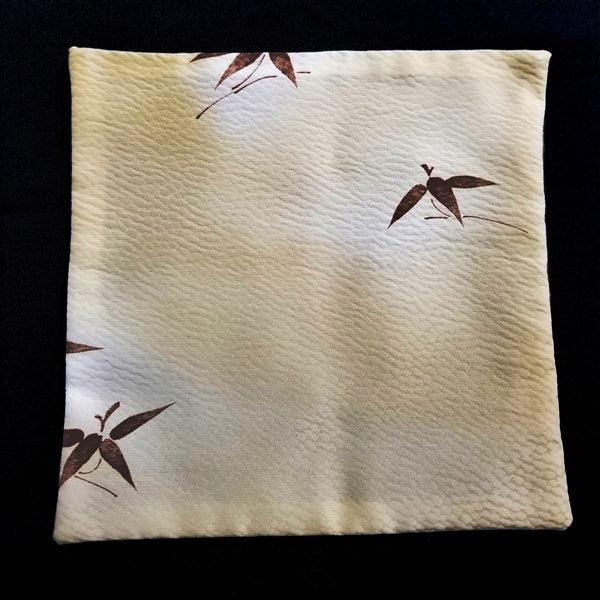 "Coppery Bamboo" Japanique Pocket Square - Kyoto Kimono