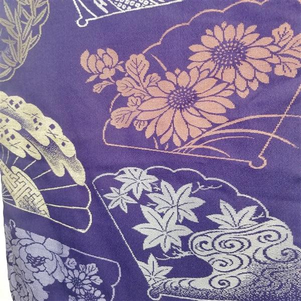 "Dancing Fans" Vintage Kimono - Kyoto Kimono