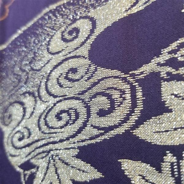"Dancing Fans" Vintage Kimono - Kyoto Kimono