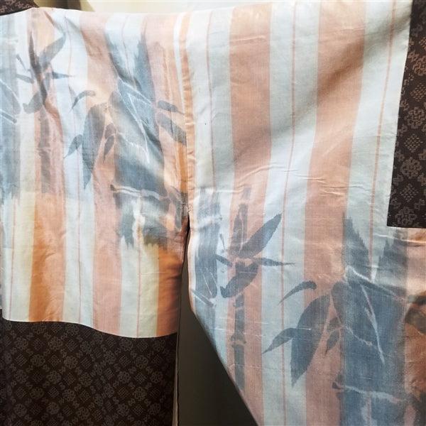 "Dorozome" Vintage Japanese Haori - Kyoto Kimono