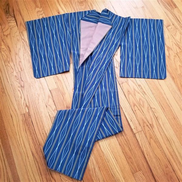 "Earthy Hues" Kimono Obi Set - Kyoto Kimono
