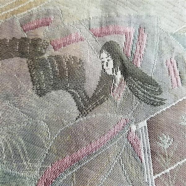 "Edo Maiden" Vintage Nagoya Obi - Kyoto Kimono