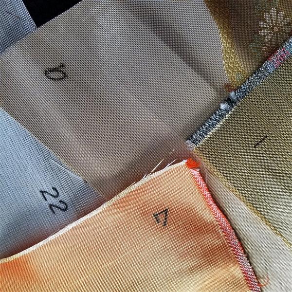 "Five Samples" Vintage Obi Fabric - Kyoto Kimono