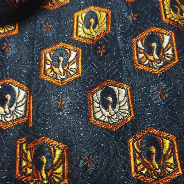 "Formal Blue" Vintage Boy's Hakama - Kyoto Kimono