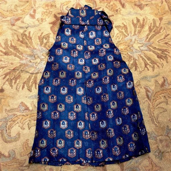 "Formal Blue" Vintage Boy's Hakama - Kyoto Kimono