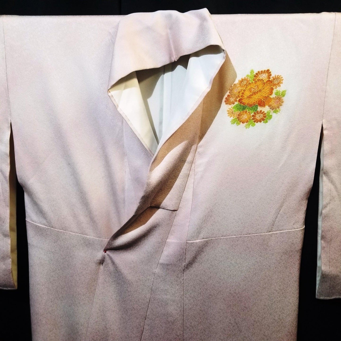 "French Knots" Vintage Kimono - Kyoto Kimono