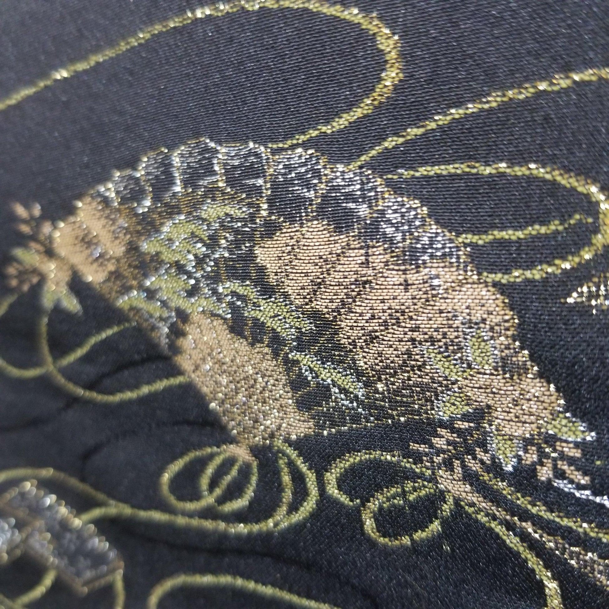 "Glitter Fans" Vintage Haori - Kyoto Kimono