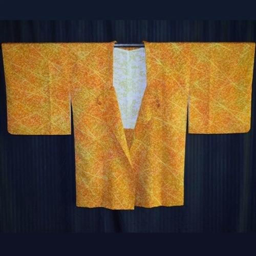 "Golden Glam" Woman's Japanique Jacket - Kyoto Kimono