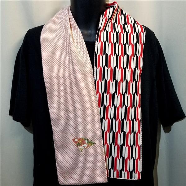 "Great Contrast" Japanique Scarf - Kyoto Kimono
