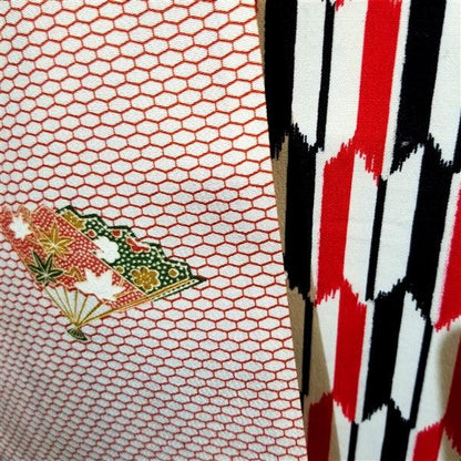 "Great Contrast" Japanique Scarf - Kyoto Kimono