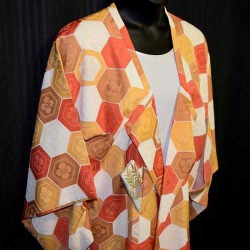 "Honeycomb Happiness" Japanique Jacket - Kyoto Kimono