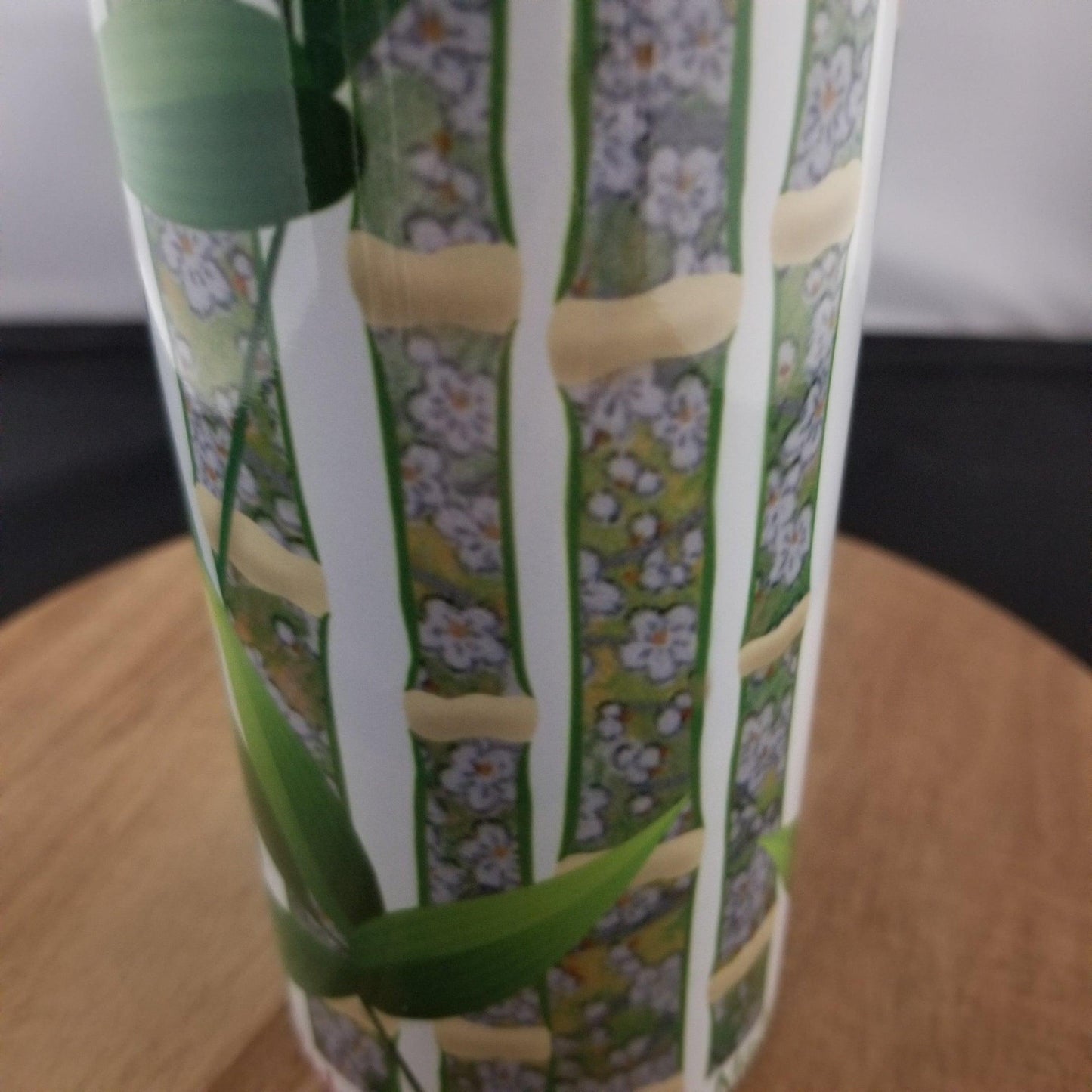 Japanique Insulated Tumbler: Green Bamboo - Kyoto Kimono