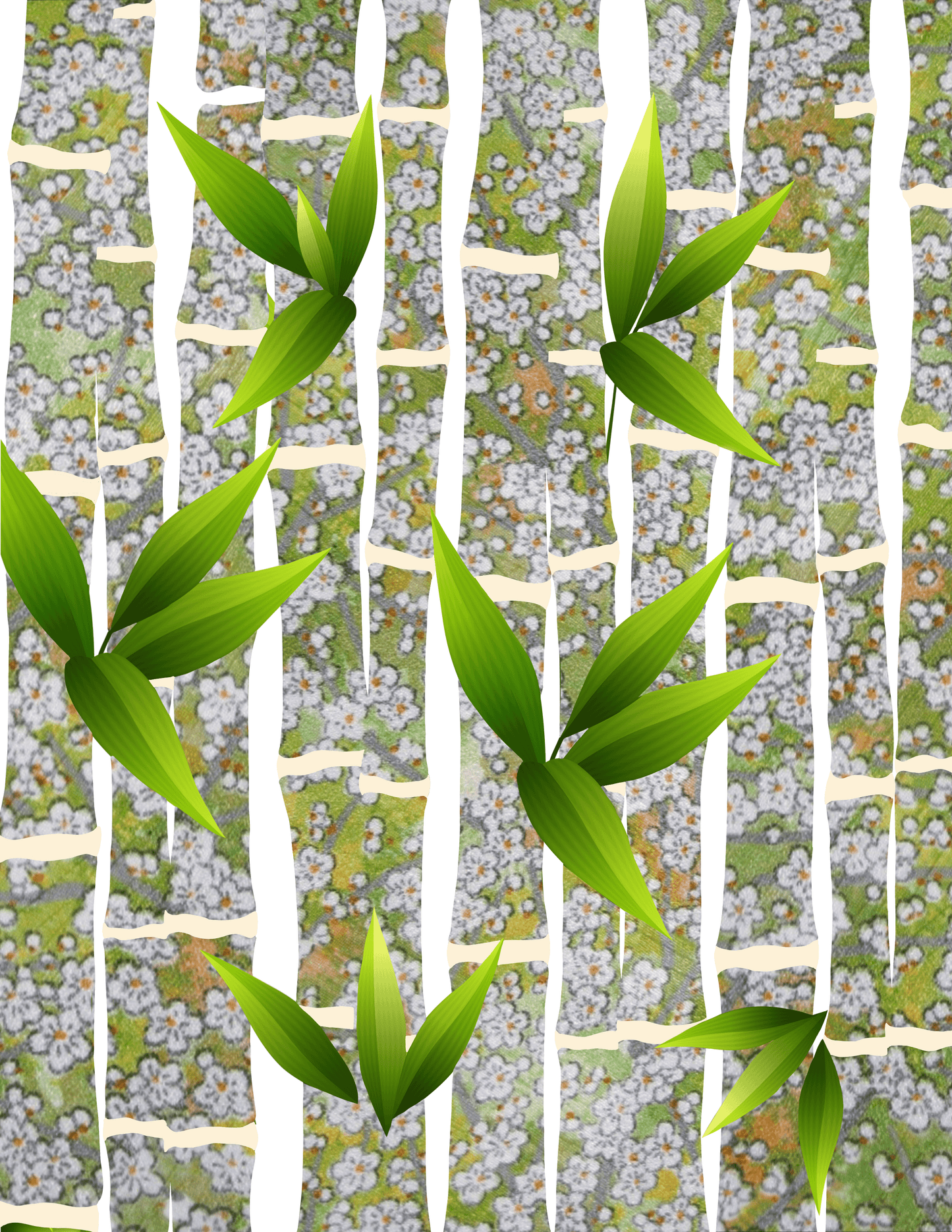 Japanique Insulated Tumbler: Green Bamboo - Kyoto Kimono