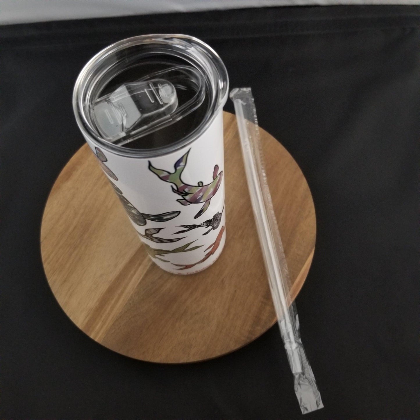 Japanique Insulated Tumbler: Rainbow Koi - Kyoto Kimono