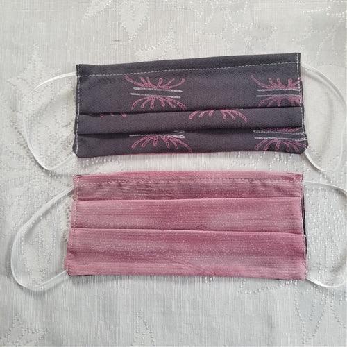 "Lavender Abstract" Face Mask - Kyoto Kimono