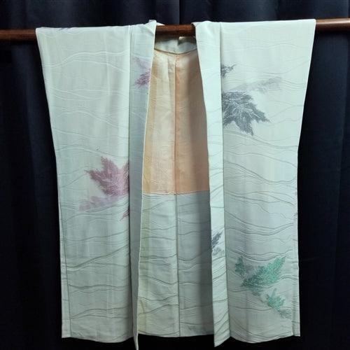 "Leaf Sheen" Japanique Tunic Vest - Kyoto Kimono