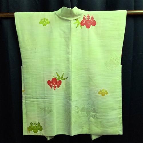 "Lemon-Lime" Japanique Tunic Vest - Kyoto Kimono