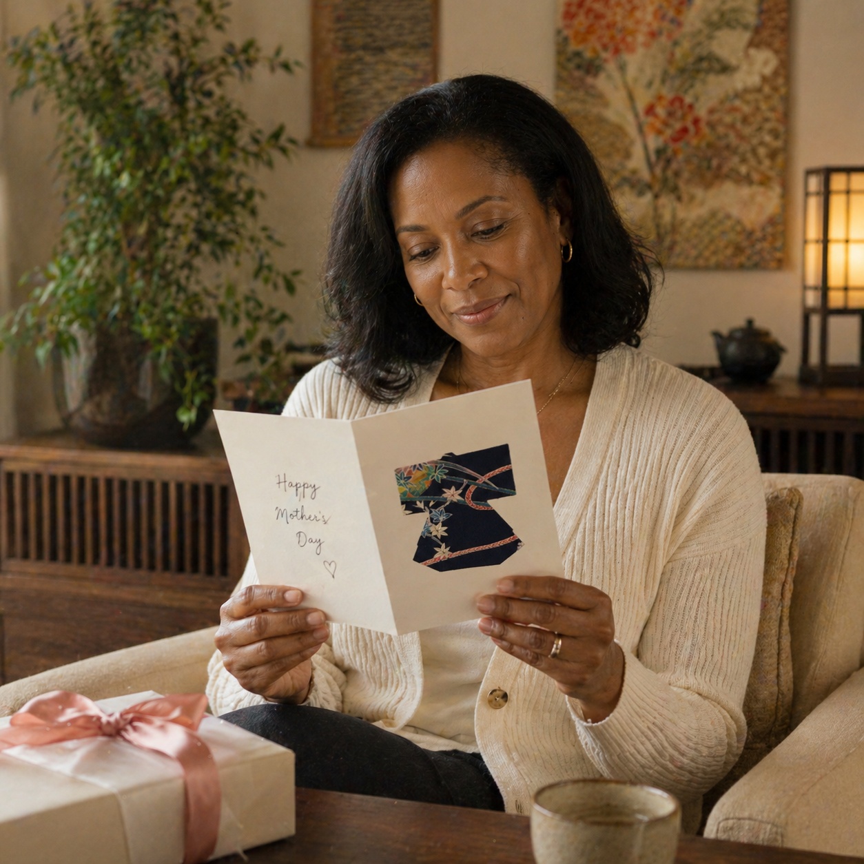 "Kimono Greetings" Set of Six Cards